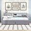 Twin Upholstered Daybed with Shelves and Drawers-1569372518