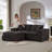 Modern Chenille Cloud Sofa, Freely Combinable, Comfortable To Sit On