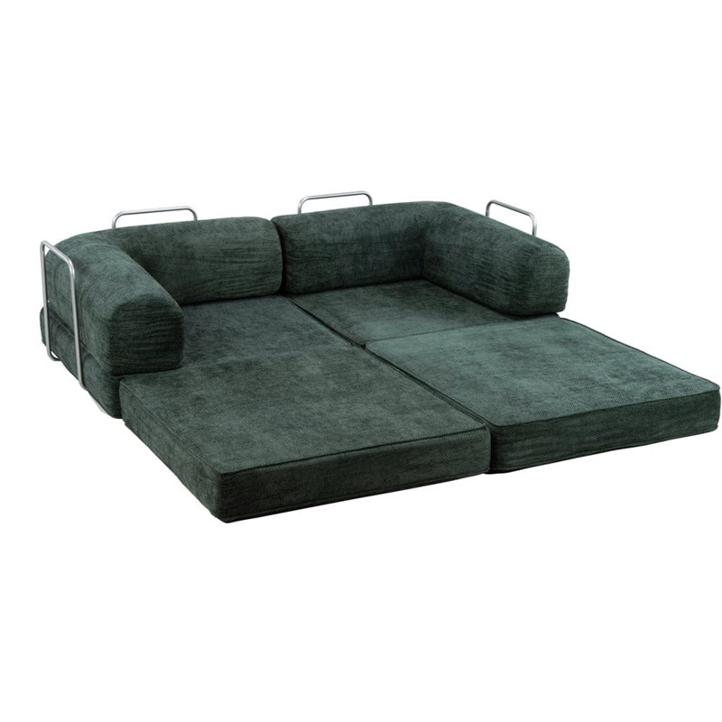 Upholstered, Dark Green