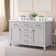 Jasper 54'' Freestanding Double Bathroom Vanity 