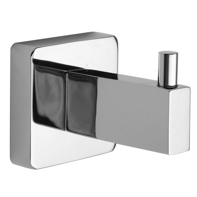 Modern Chrome Wall Mounted Bathroom Robe Hook