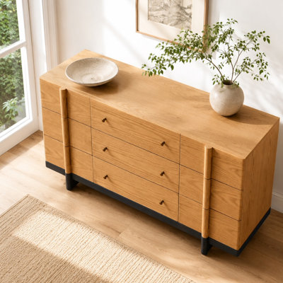 American-style retro minimalist sideboard