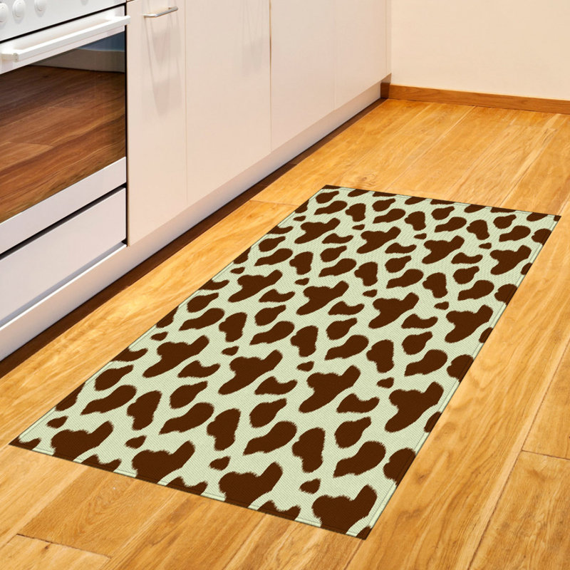 Tapis décoratif en laine à haute densité, Rectangle 2 pi 7 po x 5 pi