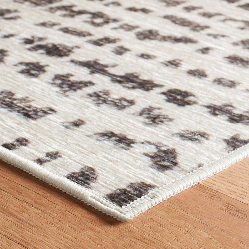 Shepherd Pebble Machine Washable Rug, Rectangle 5' x 8'