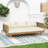 Claremont 3 Seater Daybed with Rattan Arms-1149442733