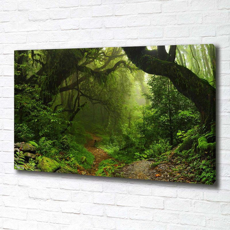 Jungle In Nepal - Wrapped Canvas Print