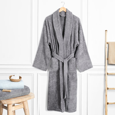 100% Cotton Turkish Bathrobes, Soft Absorbent Lightweight Men Robes
