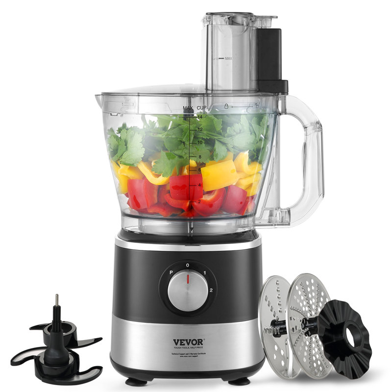 Hachoir à légumes 14 tasses VEVOR 600W pour mélanger et trancher le pétrissage