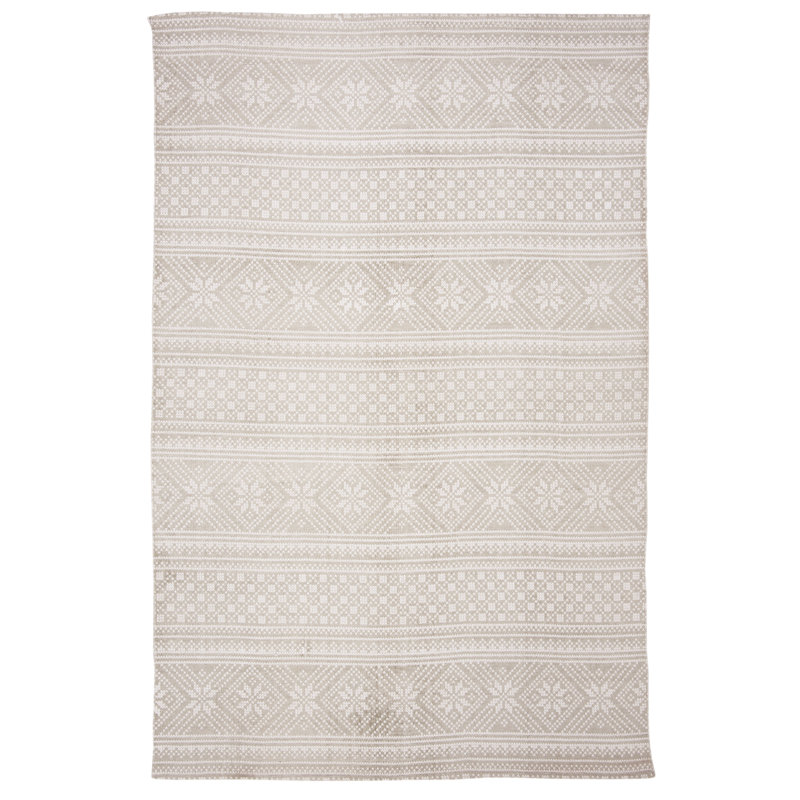 Reuben Hand Loomed Cotton Southwestern Rug, Rectangle 3' x 5'