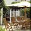Monaco Outdoor Teak Dining Table
