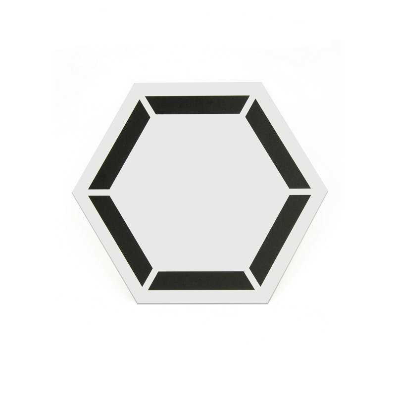 Carreau de vinyle 10 po x 9 po x 25 mm