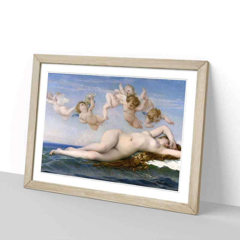 Alexandre Cabanel - Single Picture Frame Painting, Oak
