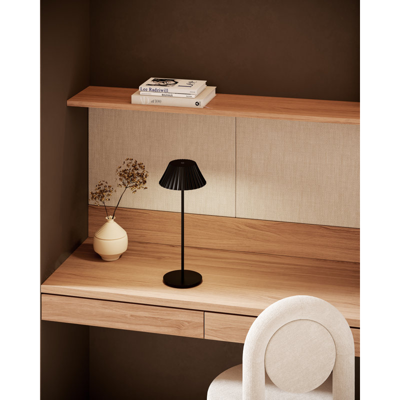 Zola LED Standard Table Lamp, Moonstone Gray