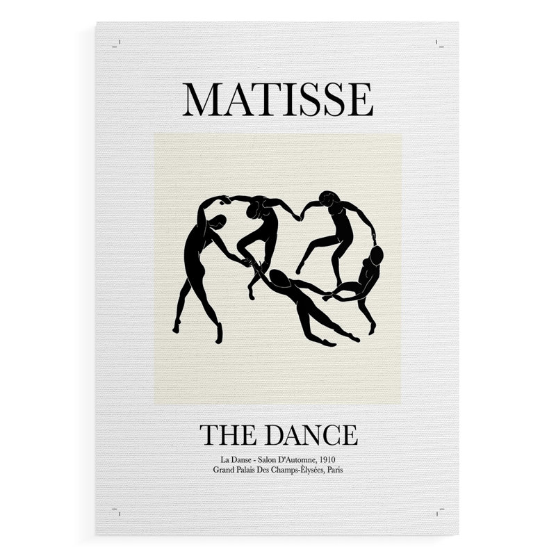 Matisse XCVII, reproduction encadrée - reproduction de toile seulement - NON-CADRE, H 18 po x l 12 po