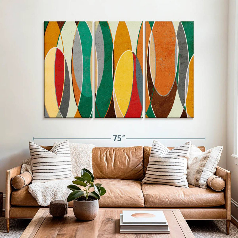 Avery Bright Retro Vibes, 42" H x 65" W