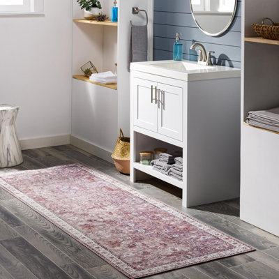 Tapis oriental grenat / mauve Milan