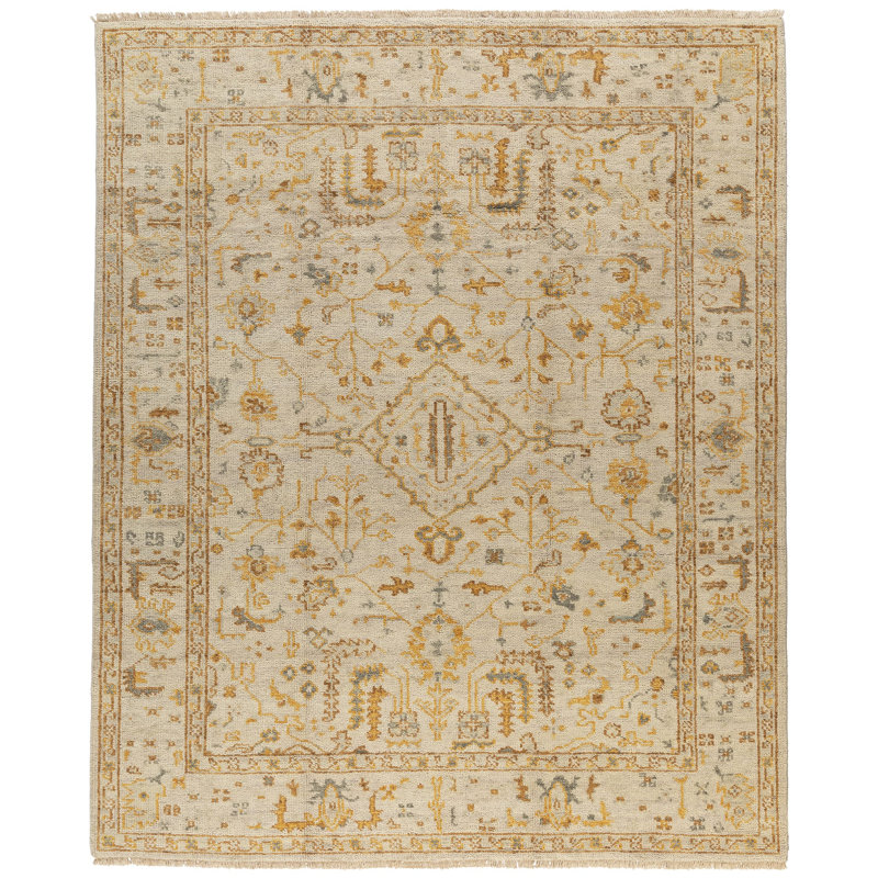 Rock My Classics Hand Woven Wool Oriental Area Rug, Rectangle 10' x 14'