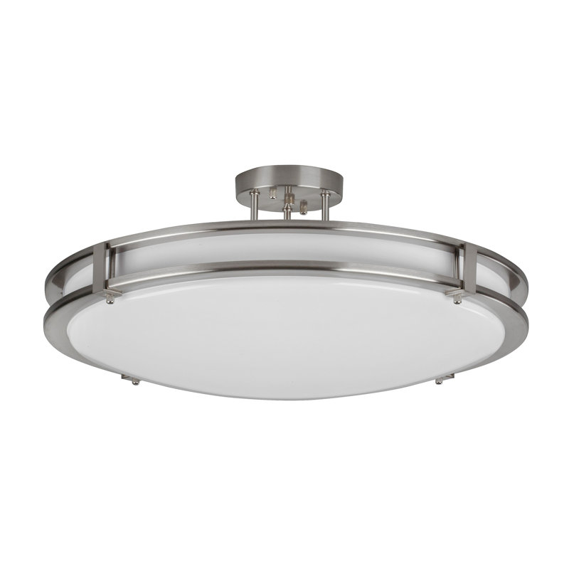 Morancy Flush Mount, 9.25" H x 14" W x 14" D