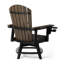 Chaise pivotante Featherstone Adirondack, noire-130678690