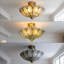 Luminaire suspendu en verre Lotus