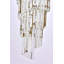 Lustre gradué en cristal à 35 lumières Dahlonega-836902087