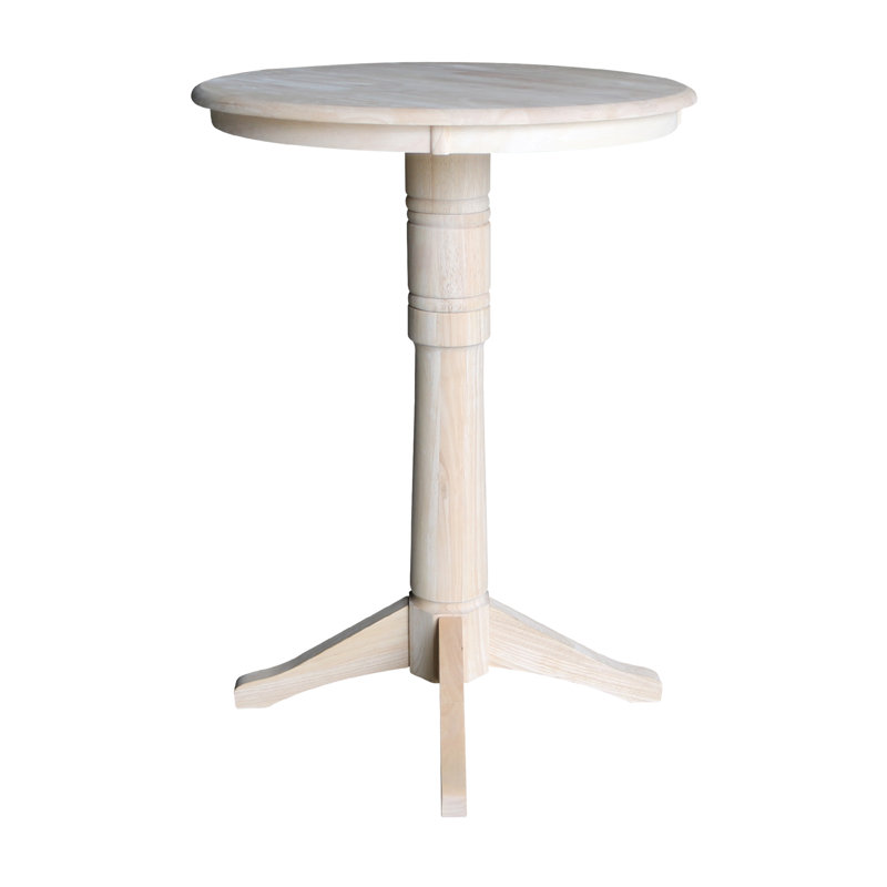 Table de salle à manger Craighead, H 41,9 po x L 30 po x l 30 po, Prêt à finir / non fini
