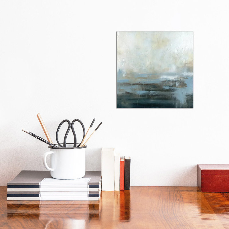 Morning Abstract by Carol Robinson - Wrapped Canvas Painting, 30.48 cm H x 30.48 cm W
