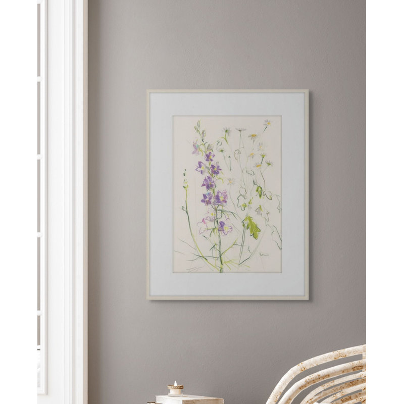 October Notes 3 Print by Claudia Lowry, 48" H x 38" W