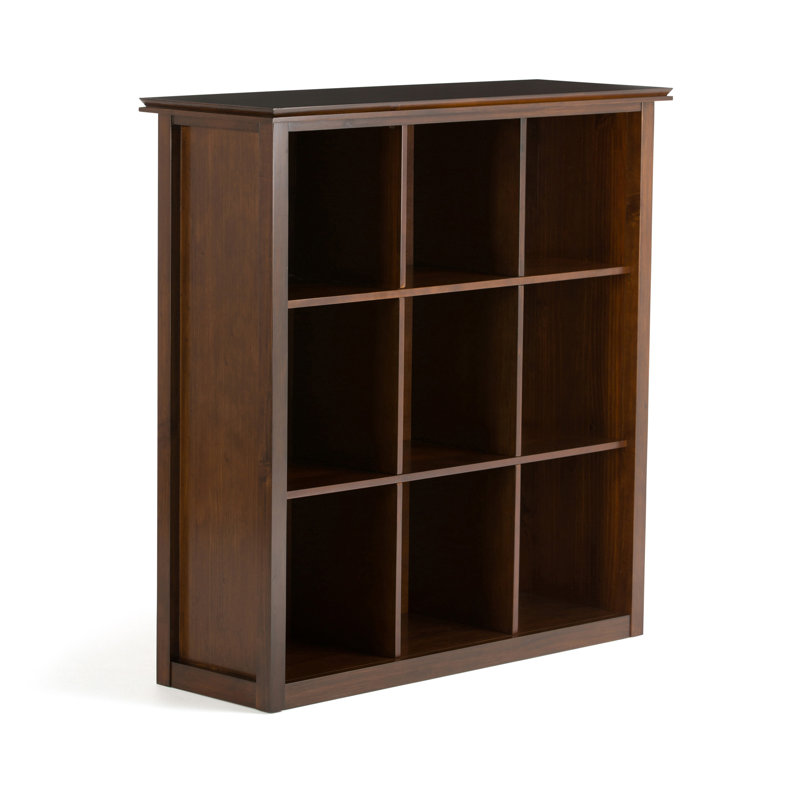 Artisan - 9 Cube Bookcase And Storage Unit - Russet Brown, Dark Brown