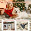 Tapis décoratif Softra motif sapin de Noël-2042663238
