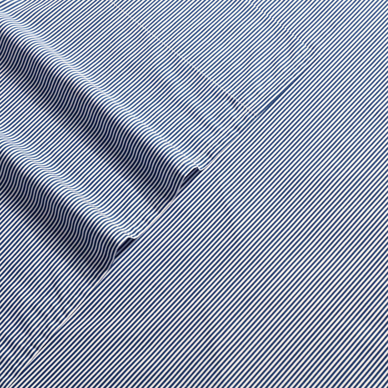 Ensemble de draps en percale de coton 200 fils Bradford, Ensemble de draps pour lit double avec 2 taies d'o