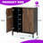 Geometric Shoe Cabinet Entryway Storage With 5 Adjustable Tiers-97749242