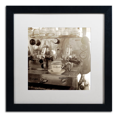 Alan Blaustein, «Tuscany Caffe I», reproduction de photo encadrée
