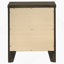 Table de chevet 2 tiroirs Clement