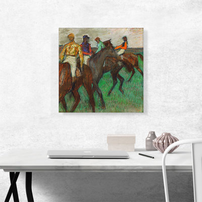 " Before the Race 1890 " by Edgar Degas Oil Painting