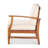 3 SEATER SOFA AND TABLE SET, CREAM