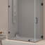 Ensemble d'accessoires de quincaillerie de porte de salle de bain en acier inoxydable comprenant 2 charnières, 2 poignées et 3 pinces de porte noires-120155849