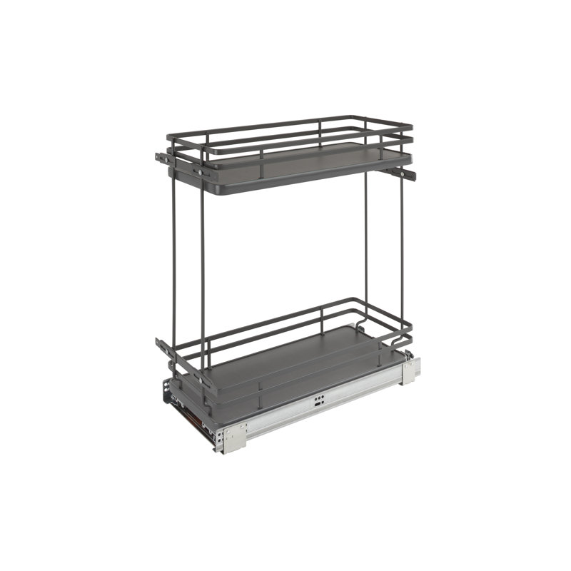 Rev-A-Shelf Two-Tier Pull Out Organizers with Soft Close, 10.25" W