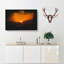 Sun Setting Behind The Mountains - Wrapped Canvas-56644218