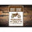 Dirt Bike Parking Aluminum Sign-1220353649
