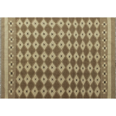 Benge Wool Geometric Indoor Rug