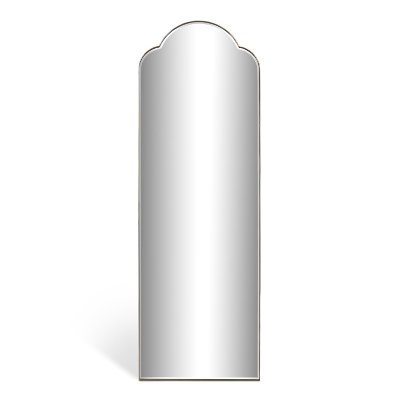 Island Manor Floor Mirror, Champagne