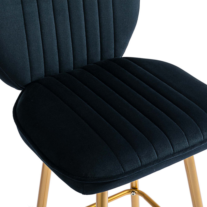 Tabouret 29,92 po Kiari, Noir