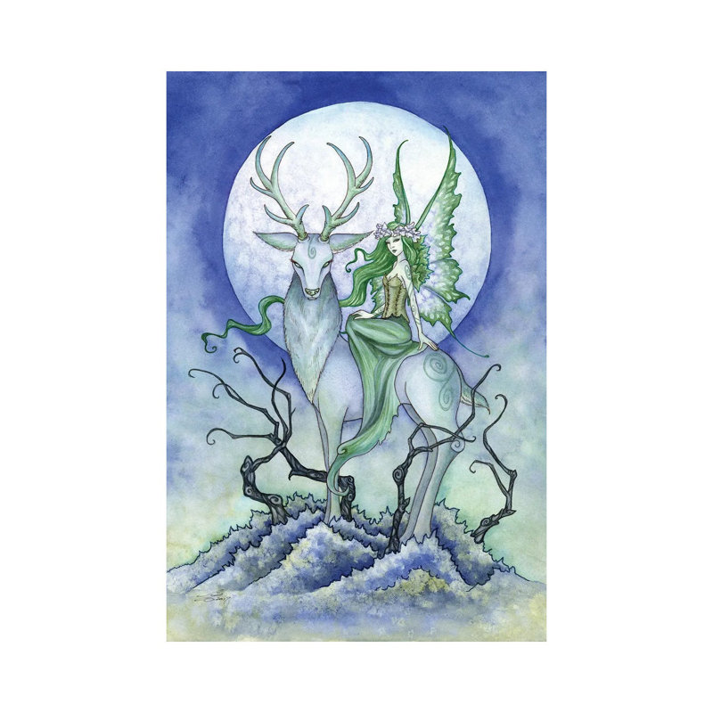 Twilight 1 Piece Wrapped Canvas Wall Art, 66.04 cm H x 45.72 cm W x 3.175 cm D