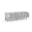 Arlenis Unfinished TV Stand with Fireplace Included-150782598