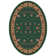 Alminus Isfahan Emerald Oriental Area Rug