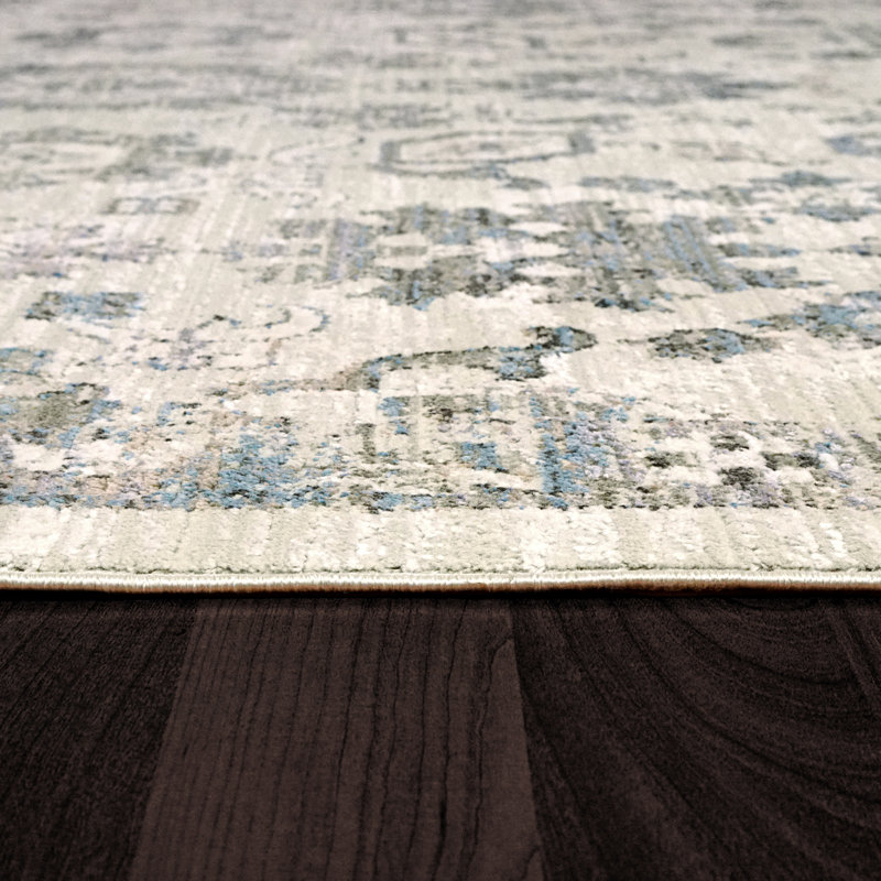 Wicham Oriental Indoor Rug, Rectangle 9" x 12"