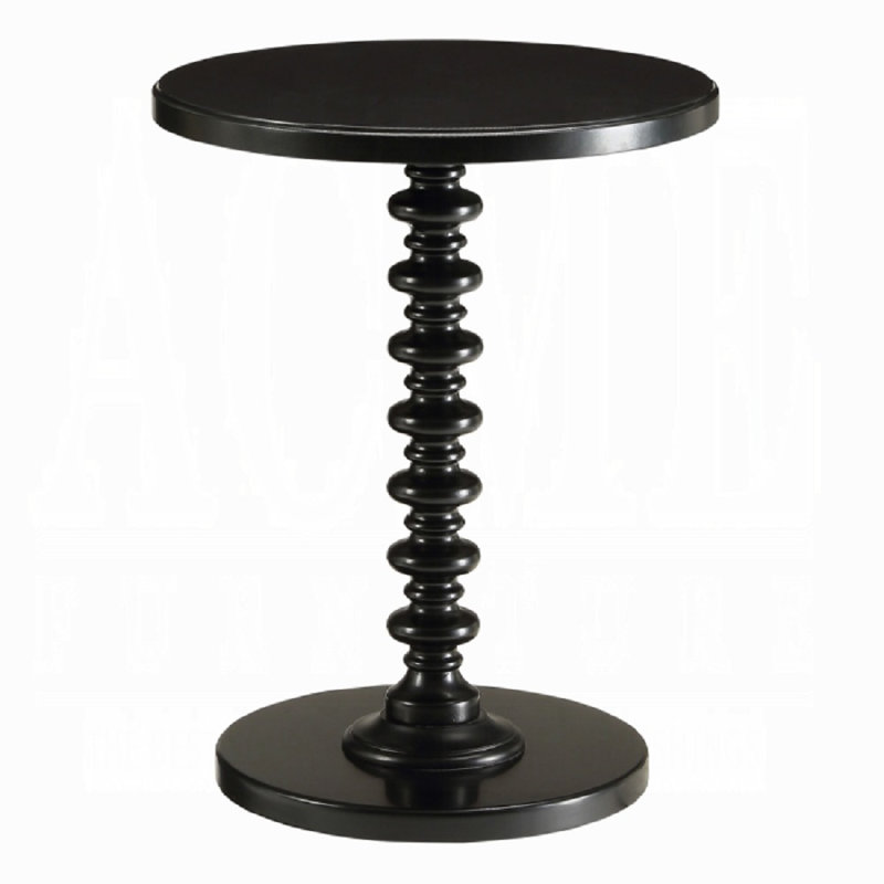 Table d'appoint Acton, Noir
