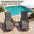 Outdoor 4'' Rocking Chair Chair Pad-594168019-599812518