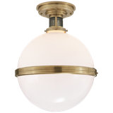 Ralph Lauren McCarren 1 Light Flush Mount